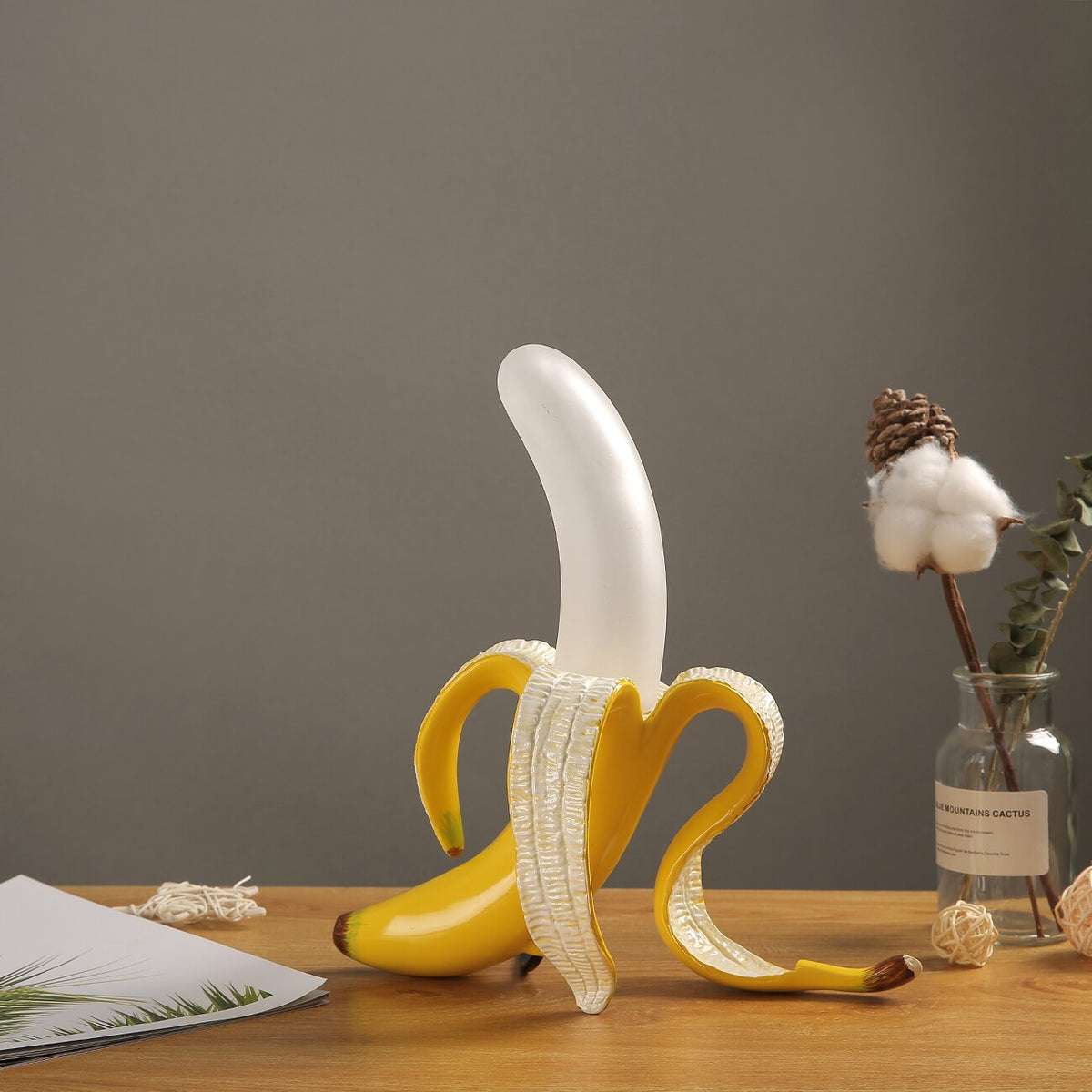 Banana Lights Table Lamp - Elegant Art Deco Accent Light