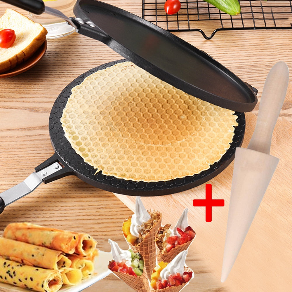 WaffleMaster Pan - Handy Waffle and Omelet Maker