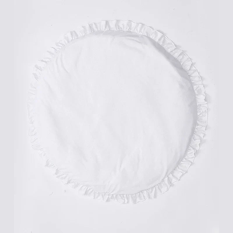 CozyCotton Round Mat - Soft Baby Play and Crawling Mat