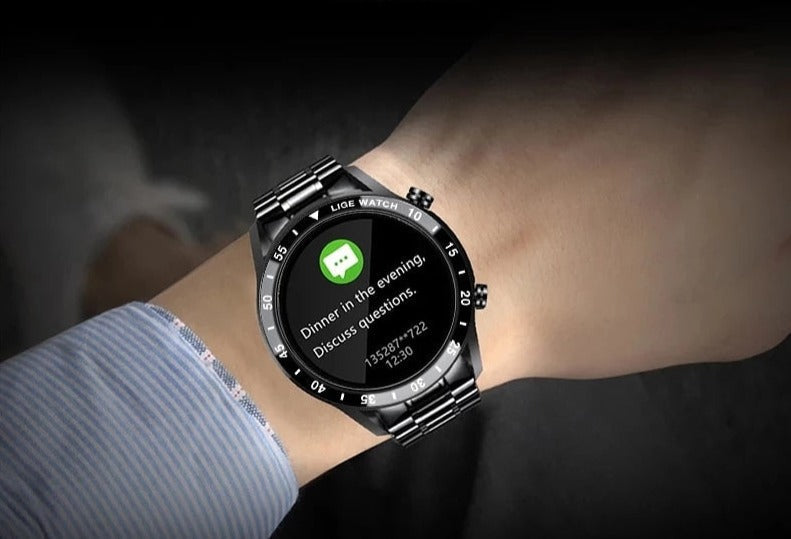 MetricPulse Watch - Premium Multifunctional Smartwatch