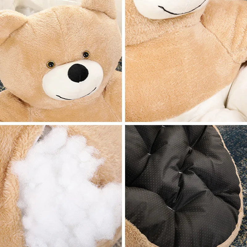 Samiya - Plush Cat Bed for Cozy, Comfortable Sleep