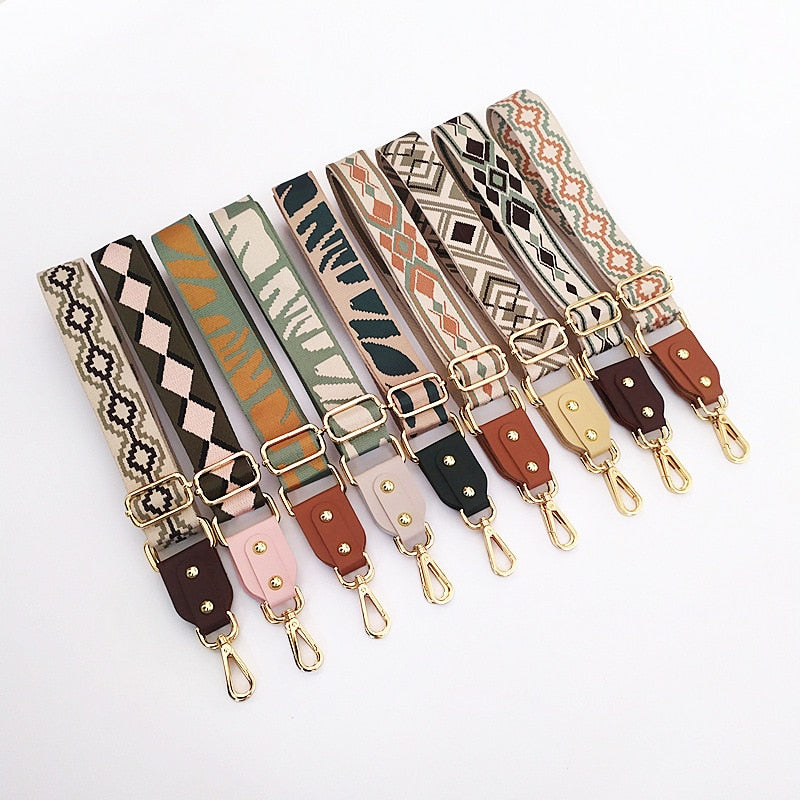 BohoStrap - Handmade Adjustable Bag Strap in 14 Designs