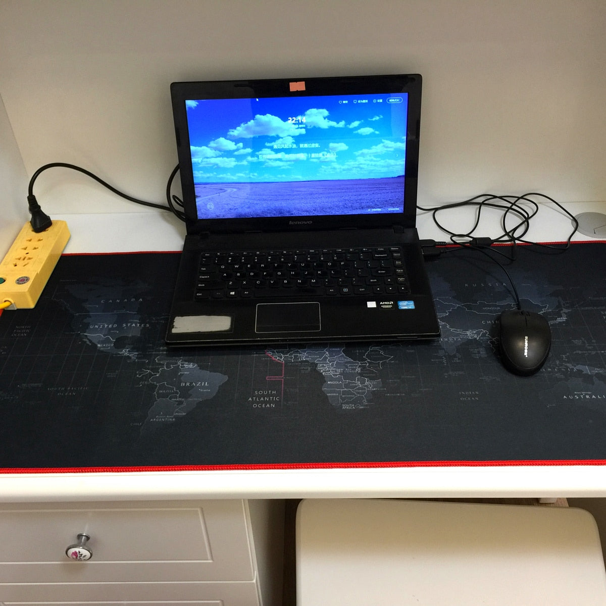 MapMaster Mousepad - Smooth Desk Mat for Any Workspace