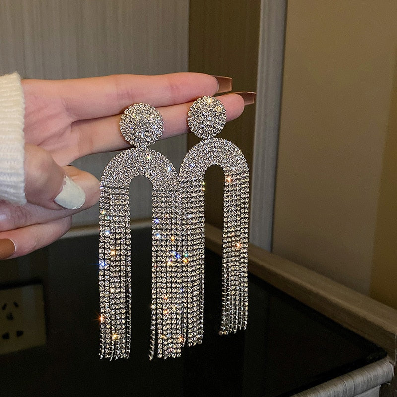 Statement Earrings - Elegant Stainless Steel Earrings for Special Occasions