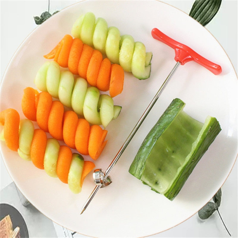 SpiralMaster Cutter - Fun Vegetable Spiralizer for Creative Cooking