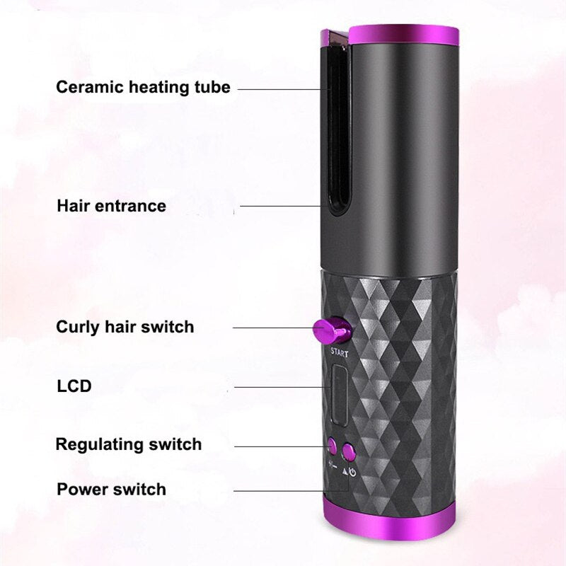 WrapCurl - Cordless Ceramic Hair Curler