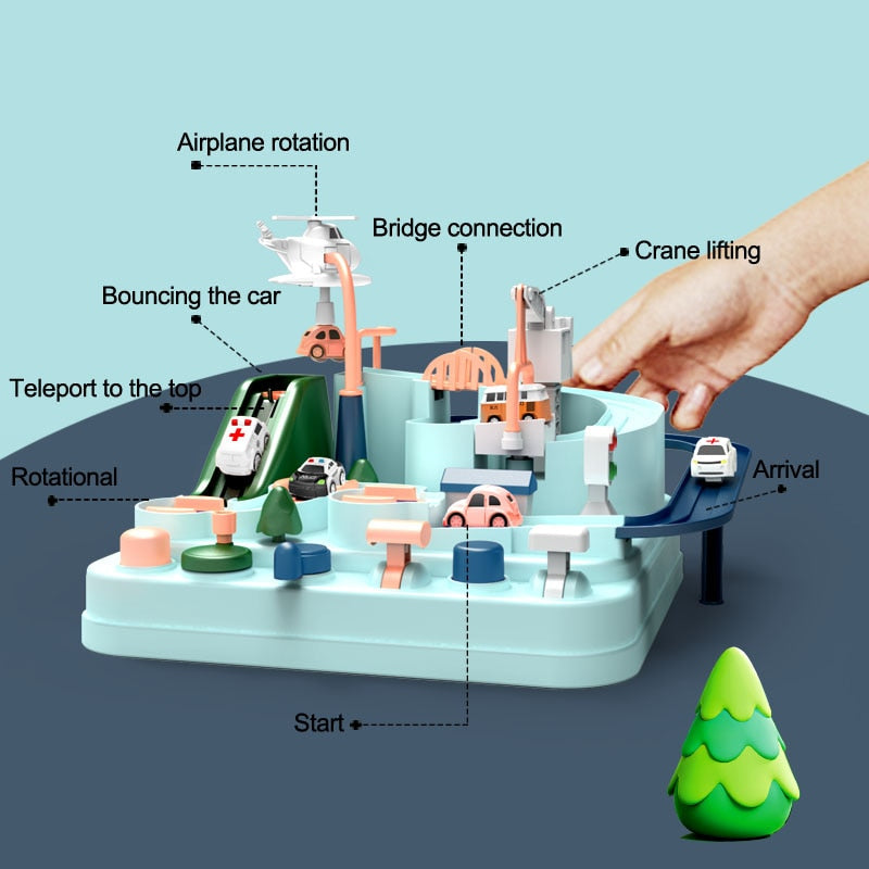 UrbanQuest Explorer Set - Interactive City Play Set for Kids