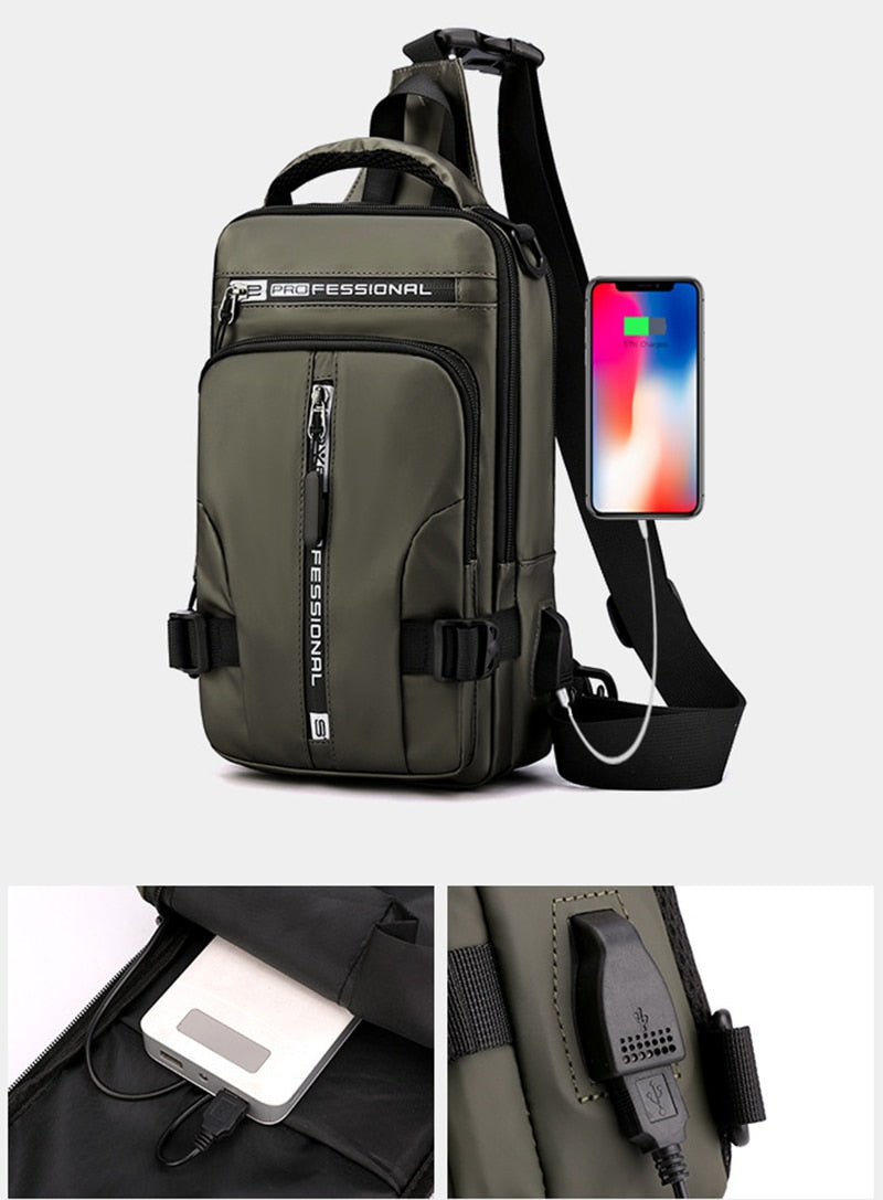 CityTrek Bag - Stylish Waterproof Oxford Crossbody Bag
