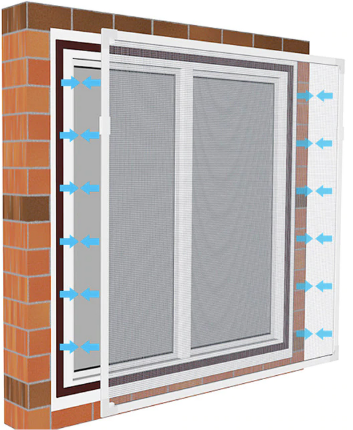 EasyFix WindowShield - Effective Protection Against Insects and Allergens