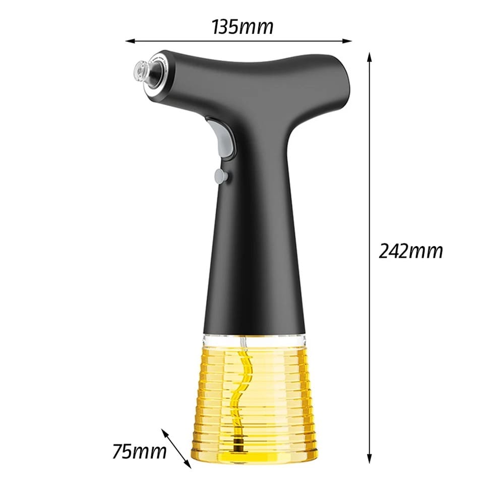Etherio - 2-in-1 Electric Oil Dispenser for Healthier Cooking
