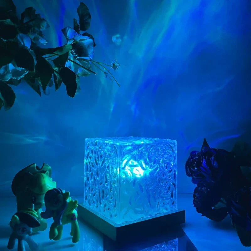 Hastonbury - Color-Changing Aurora LED Lamp