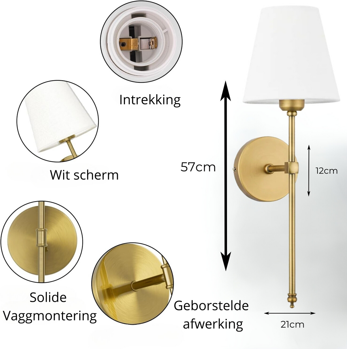 GalBeam - Rechargeable USB Wall Sconce