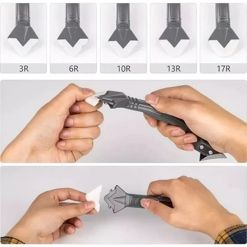 Tengrove - 3-In-1 Silicone Caulk Removal Tool