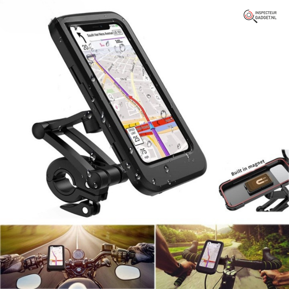 Holdy Pro - Universal Waterproof Phone Mount