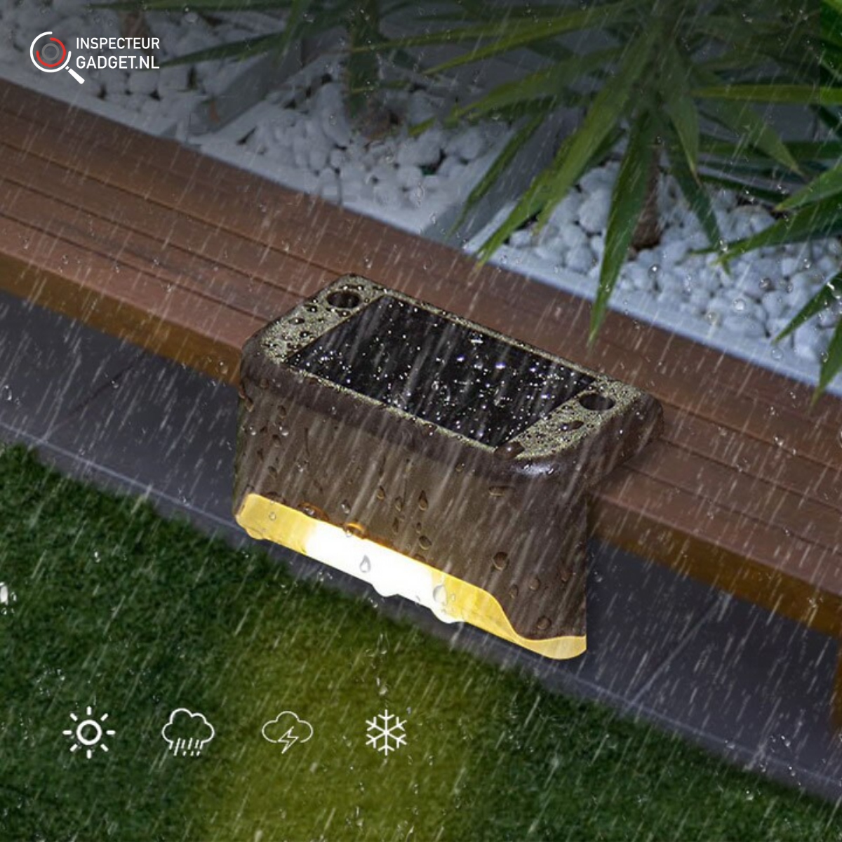 Weumont - Wireless Solar LED Wall Light