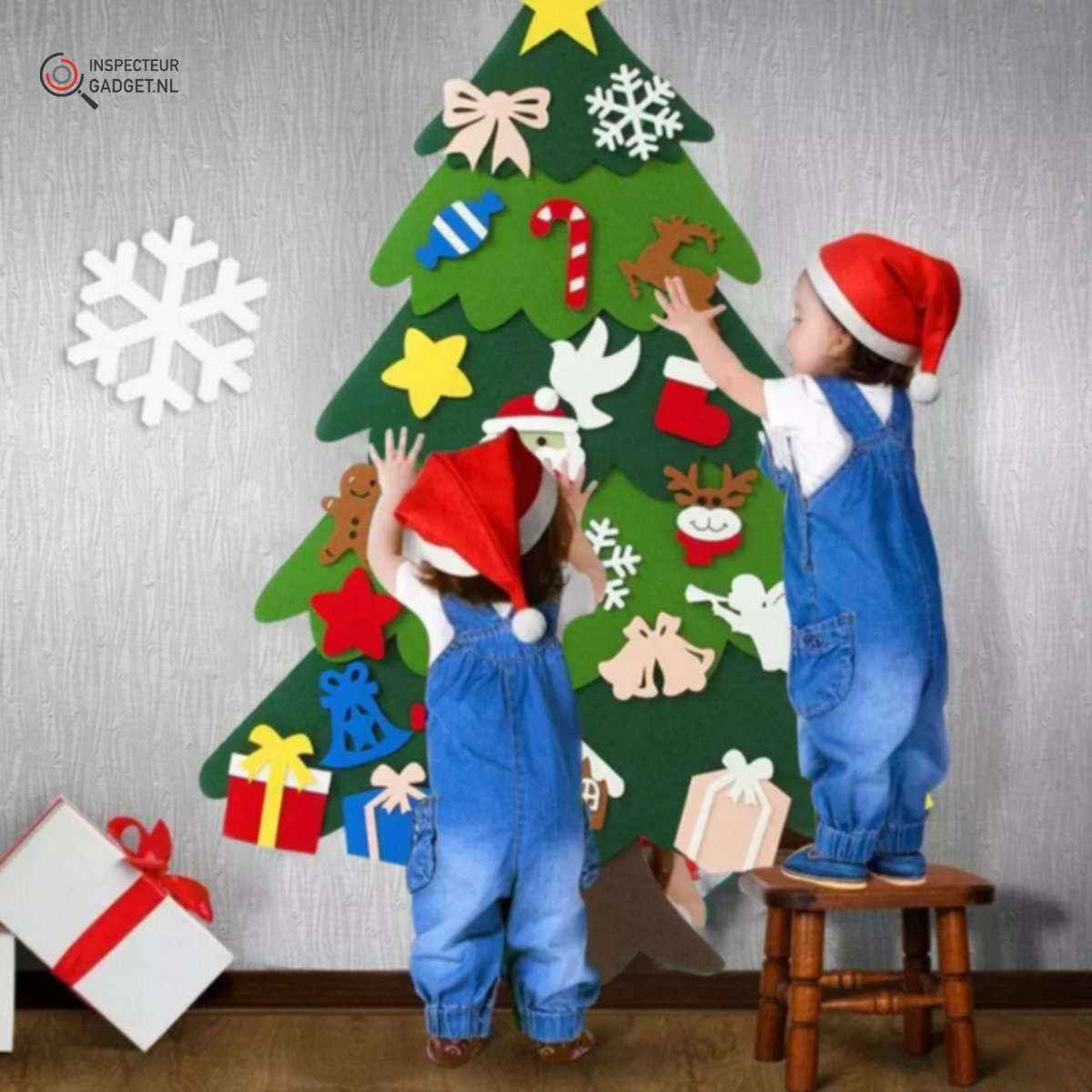 Slanbury Nook - Reusable Felt Ornament Tree Kit