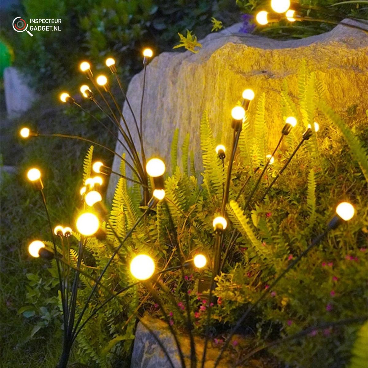 RedwoodPike - Solar-Powered Garden Stake Lights