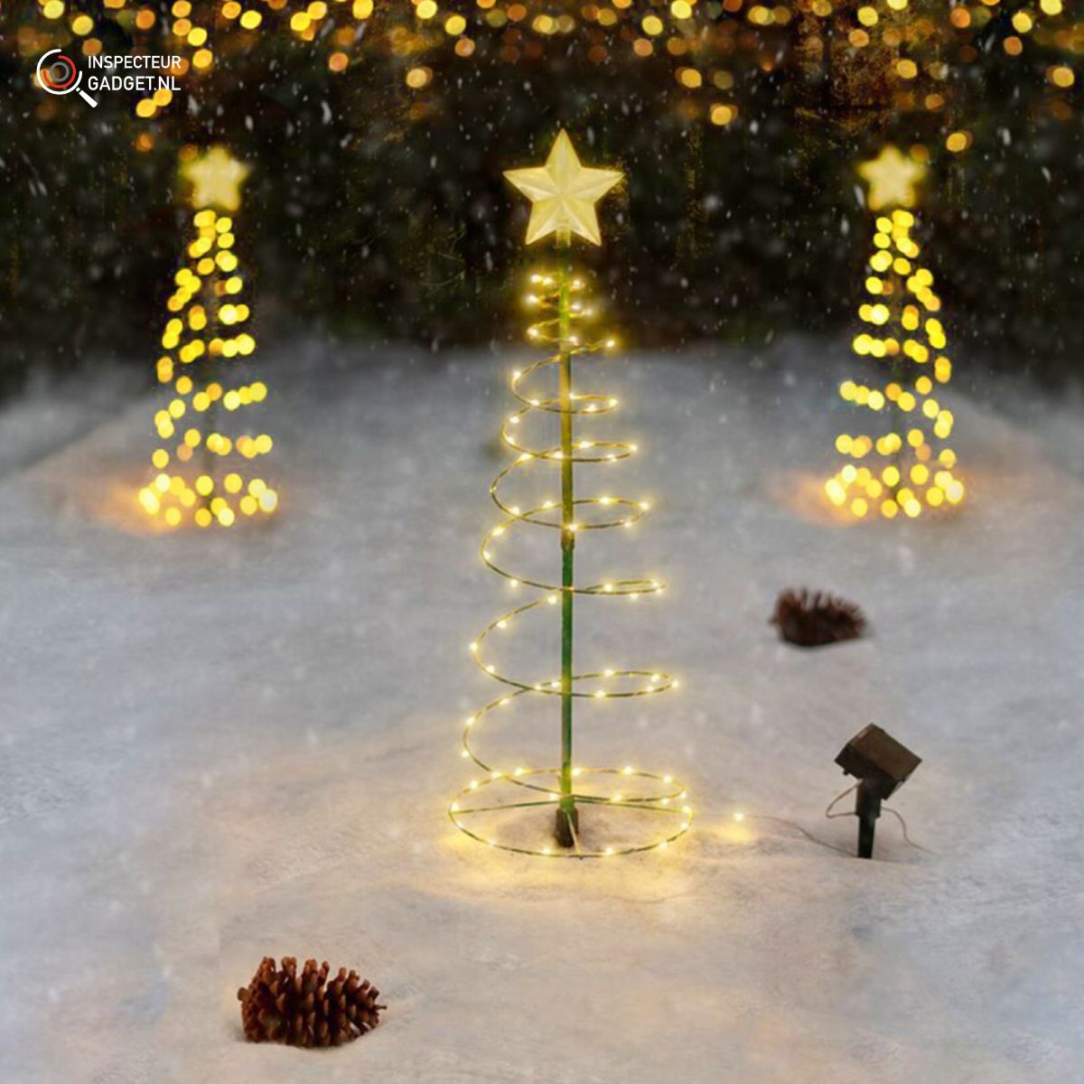 Palvora - Outdoor Solar Christmas Tree Light