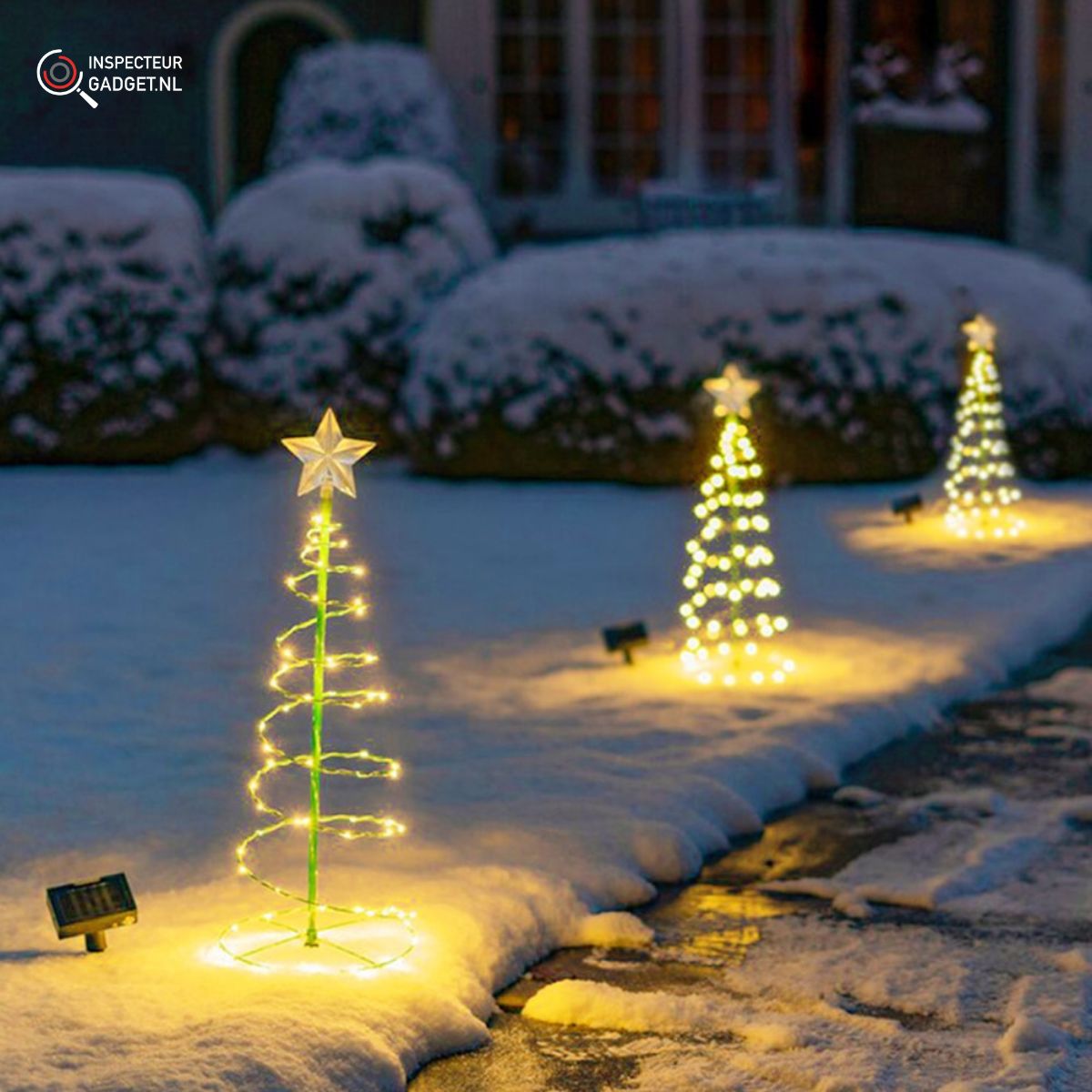 Palvora - Outdoor Solar Christmas Tree Light