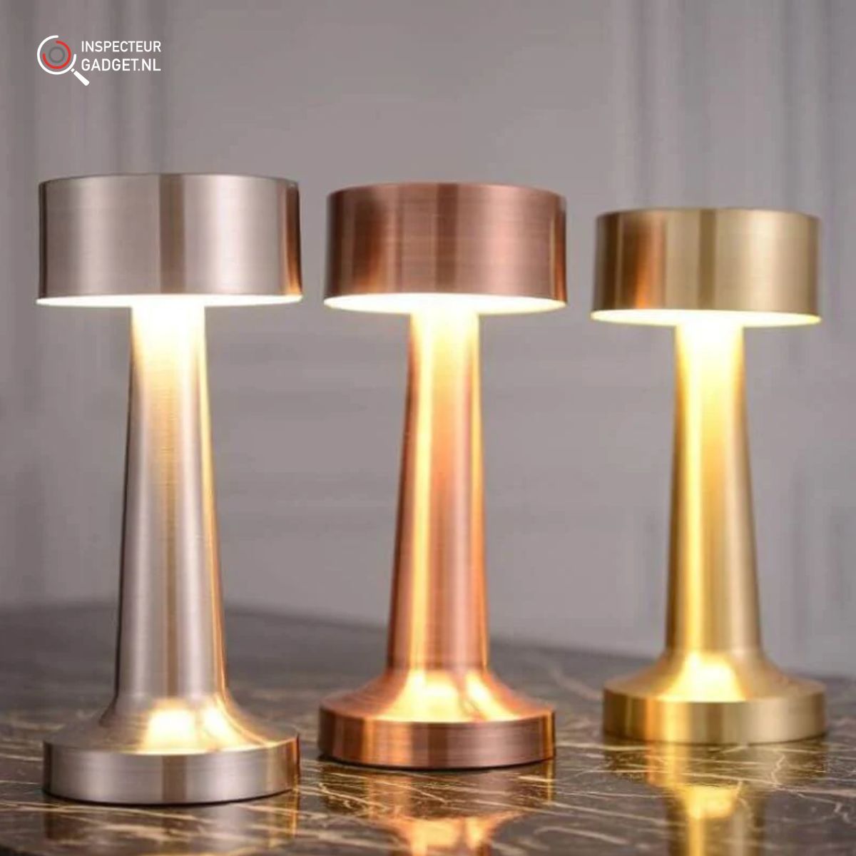HuroWisp - Wireless Rechargeable Touch Table Lamp