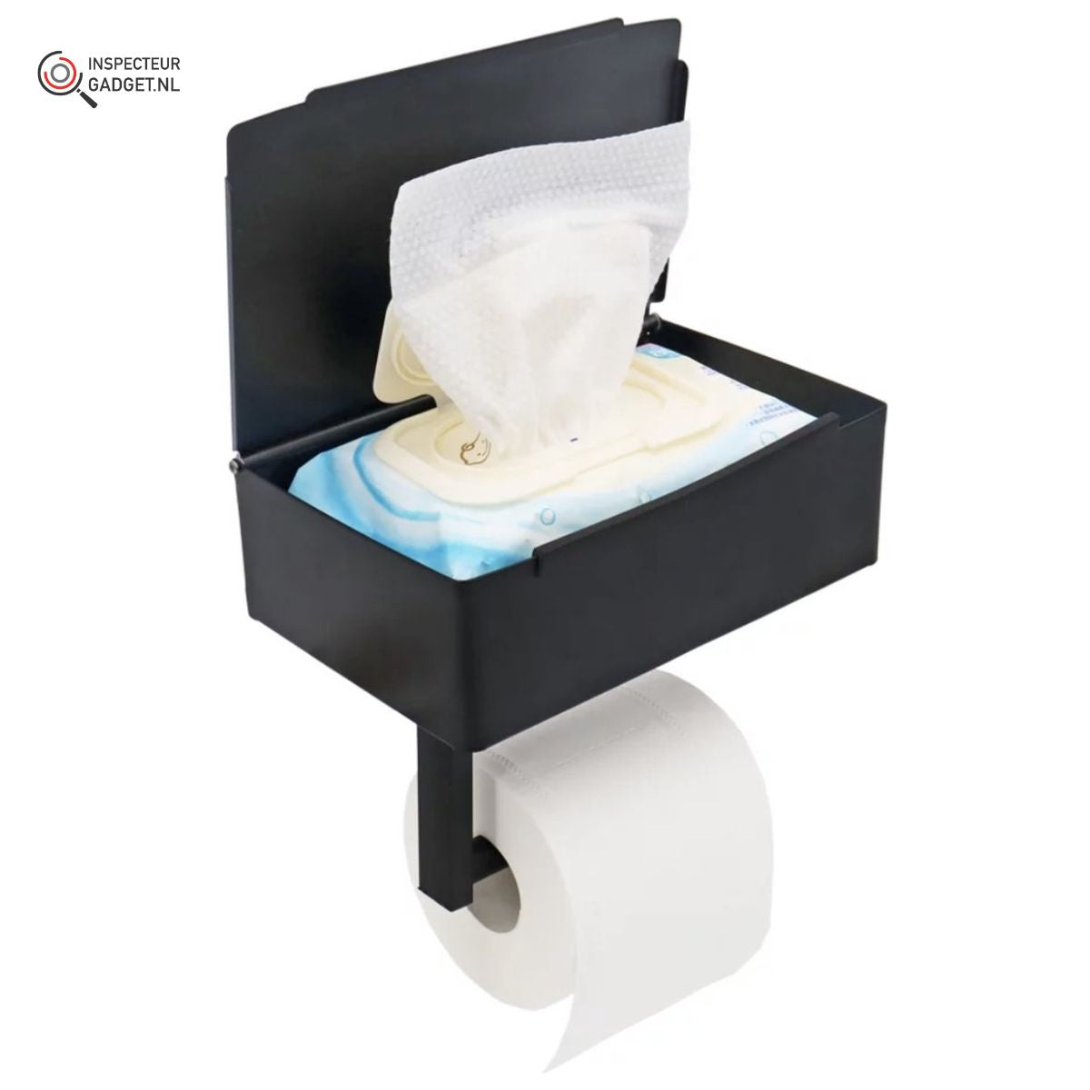 Gavendros - Multifunctional Steel Toilet Paper Holder