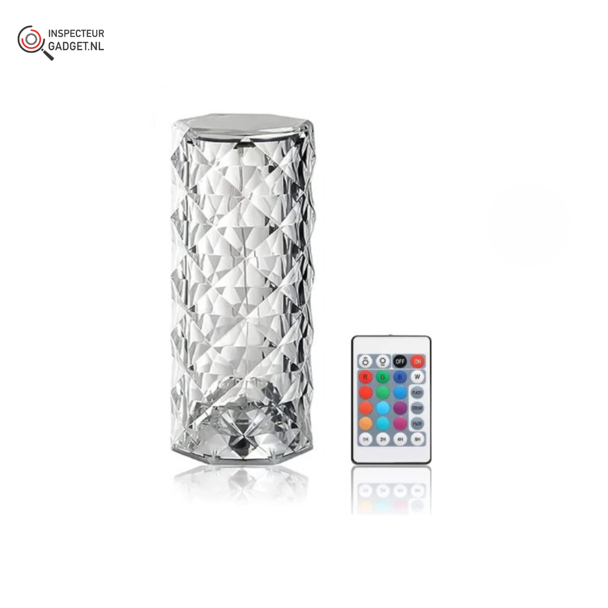 Farwick - Wireless Rechargeable Crystal Table Lamp