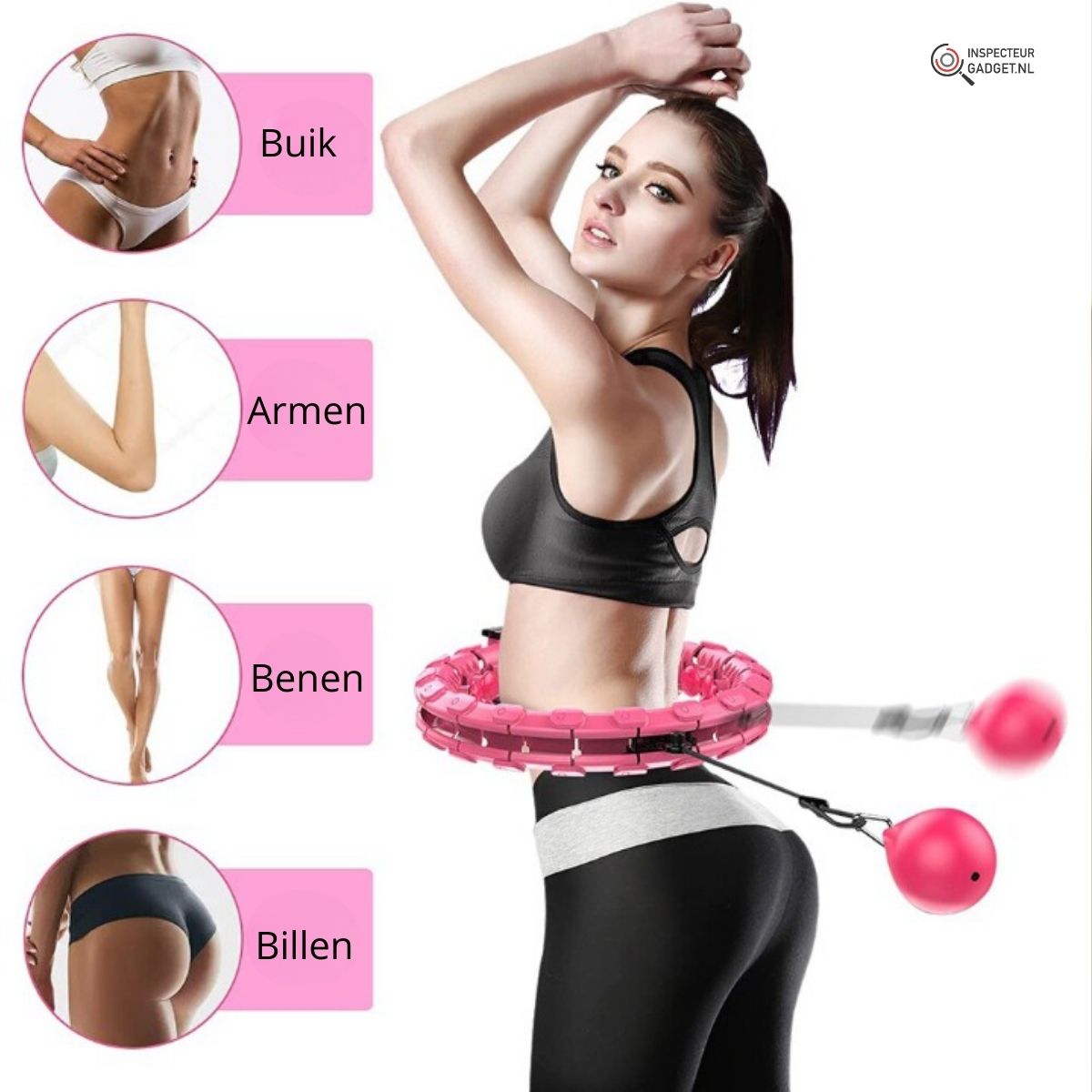 HulaFitness - Adjustable Weighted Hula Hoop