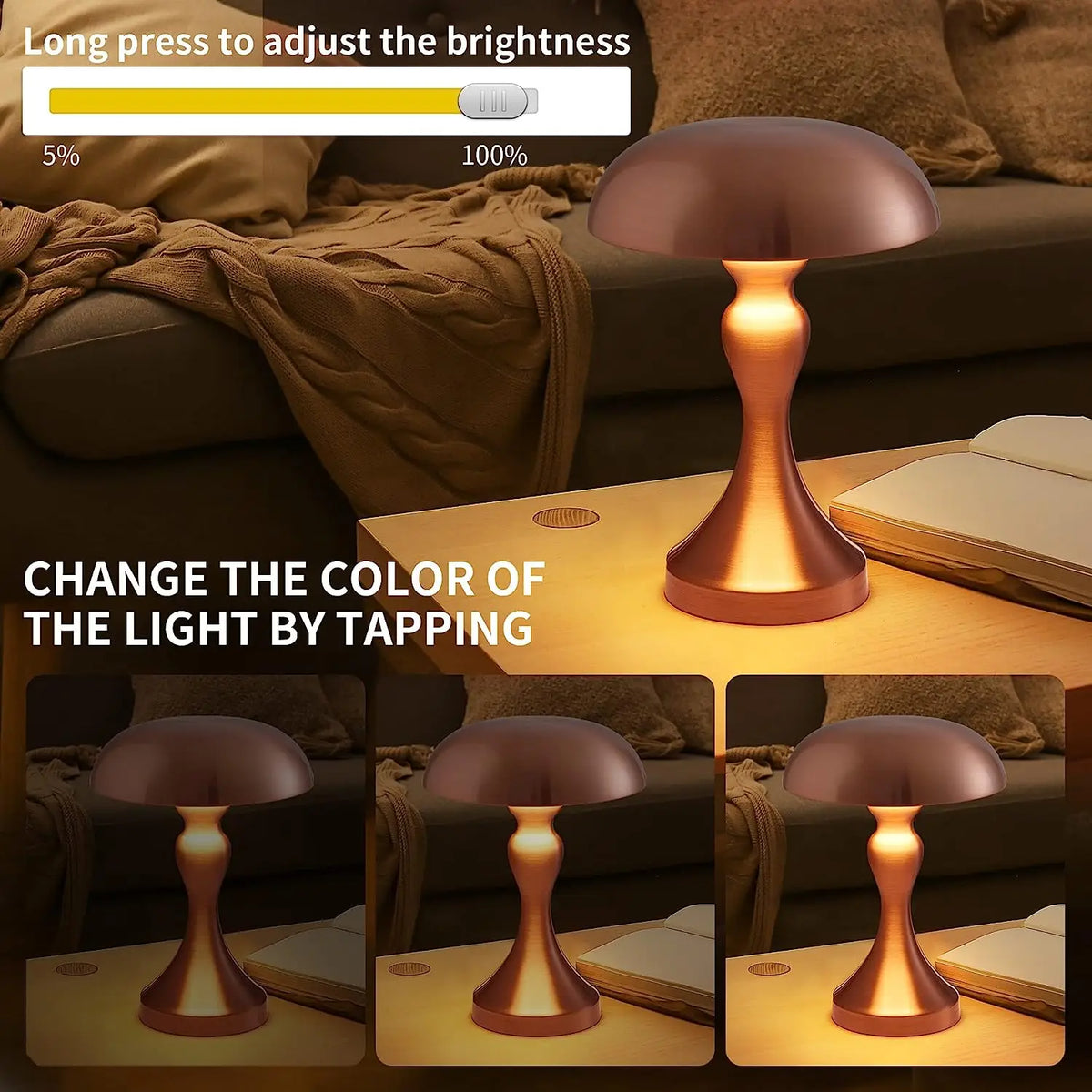 Vespera Luxe - Adjustable LED Reading Night Lamp