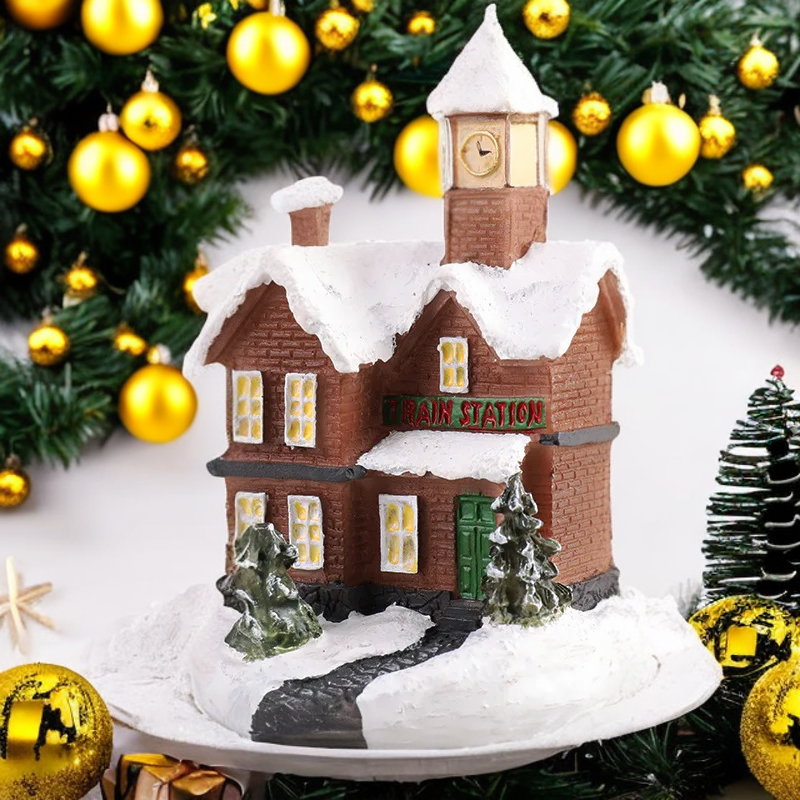 MagicGlow Lights - Sparkling Snowflake Night Light for the Holidays