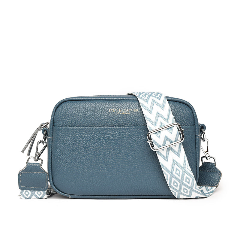 Luxura Leather Bag - Elegant Leather Shoulder Bag with Adjustable Strap