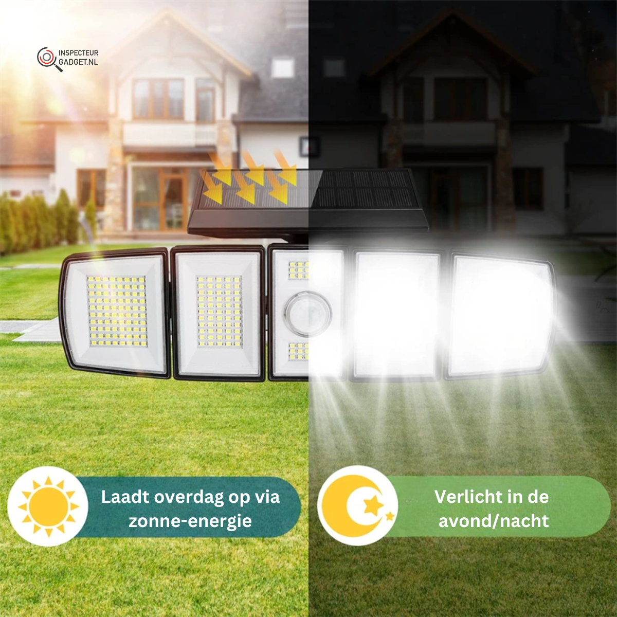 Pirvale - Motion-Activated Outdoor Lighting