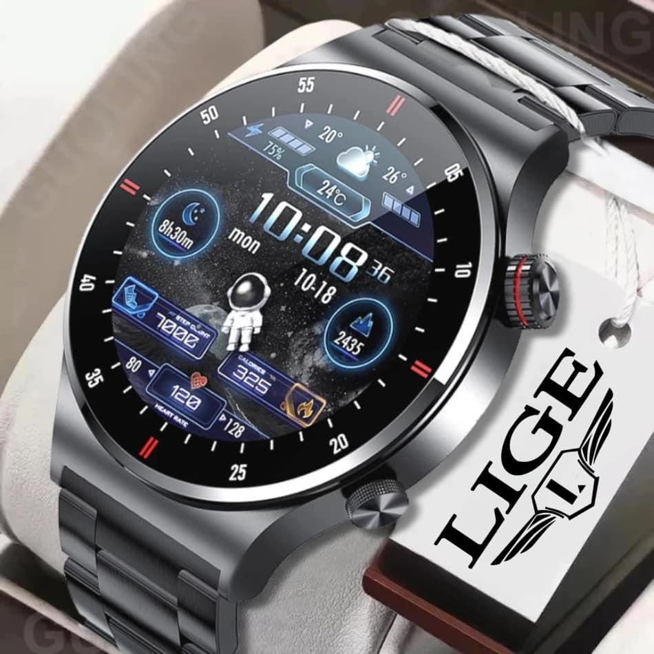 LuxeLife Watch - Elegant Premium Smartwatch for Everyday Wear
