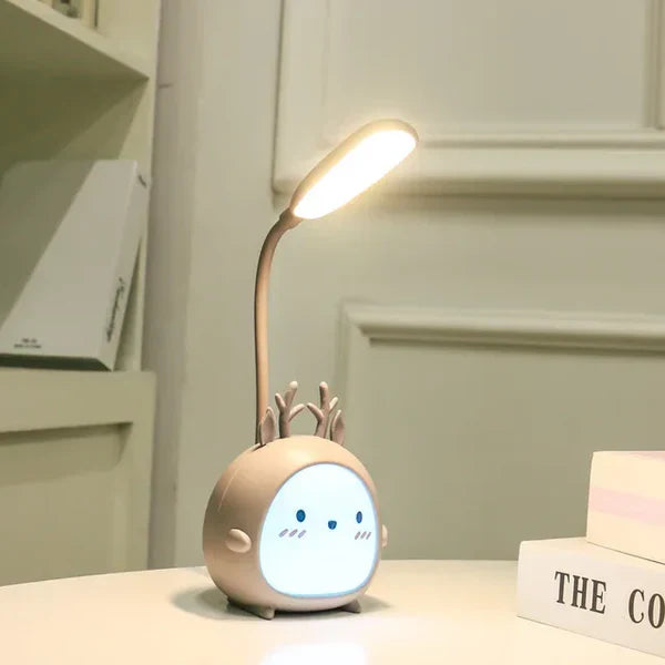 BrightBuddy - Safe LED Kids Reading Lamp with Night Light Function