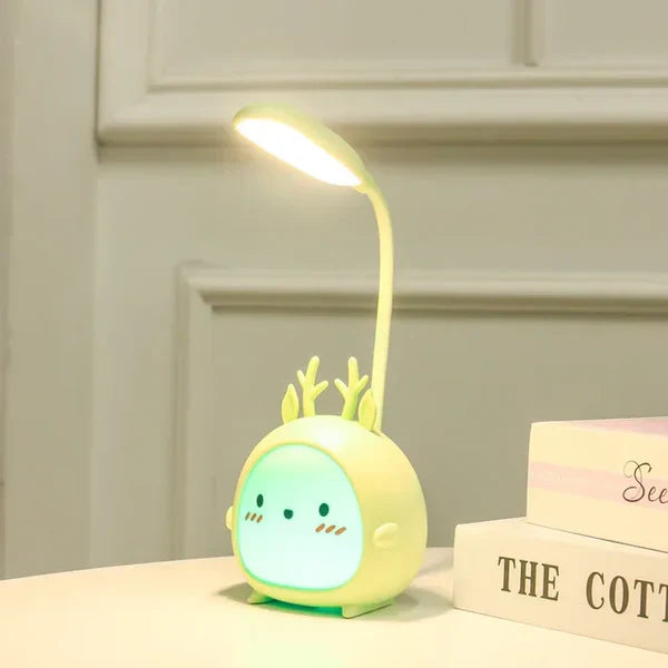 BrightBuddy - Safe LED Kids Reading Lamp with Night Light Function