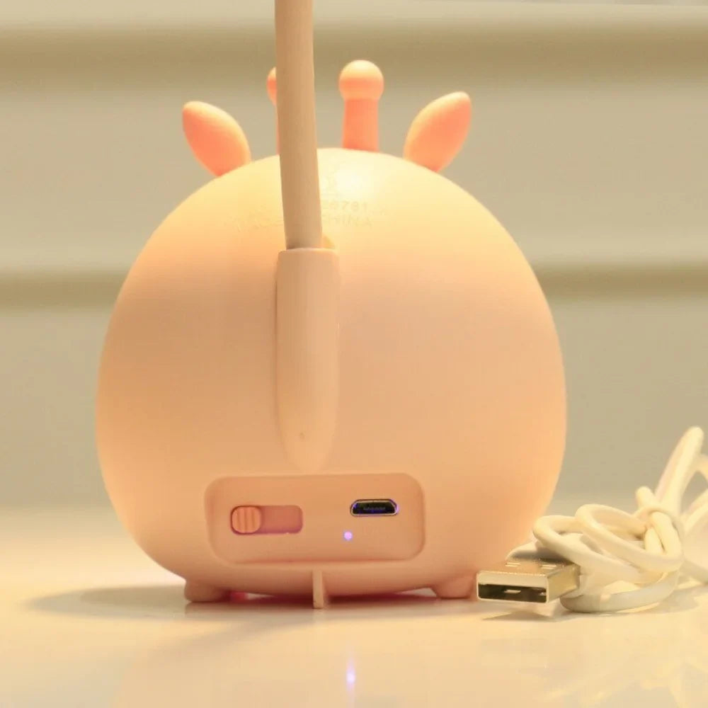 BrightBuddy - Safe LED Kids Reading Lamp with Night Light Function