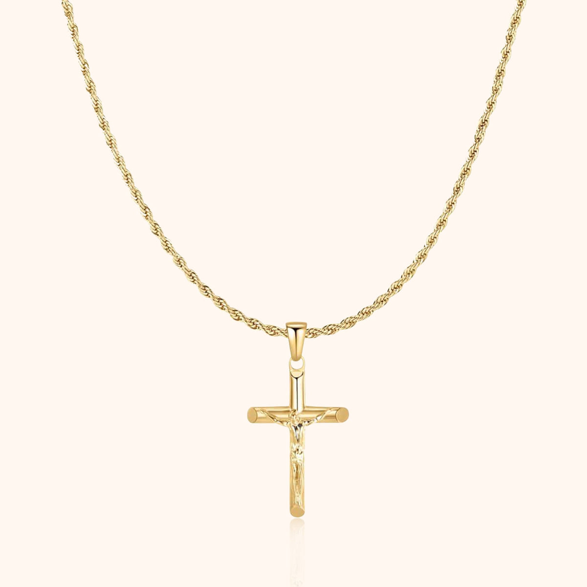 Salvator - Stylish Men's Cross Necklace