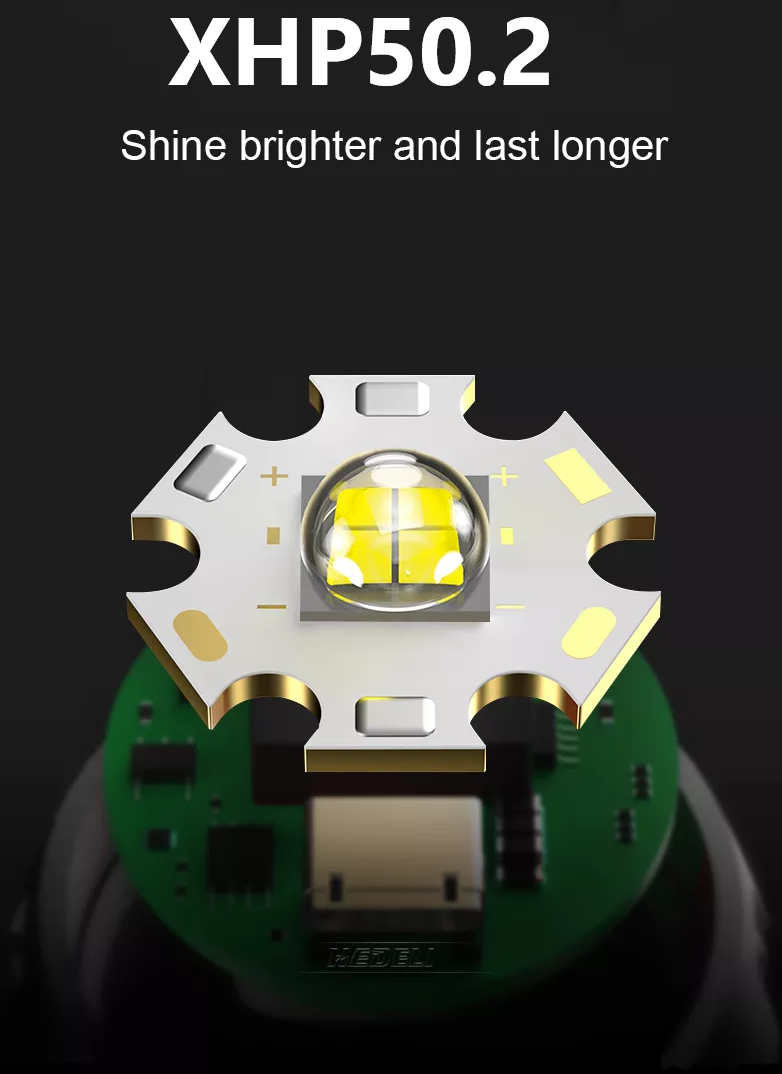 Efyrion - Rechargeable LED Flashlight for Outdoor Adventures