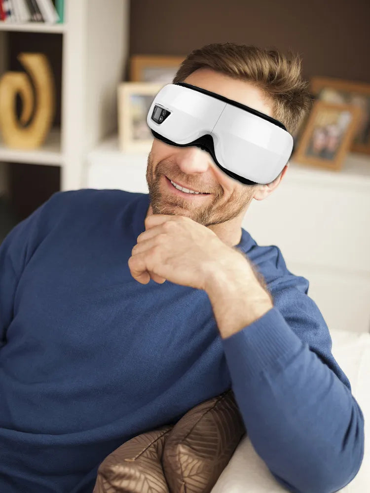 EyeGlow - Smart 6D Eye Massager with Airbag Technology