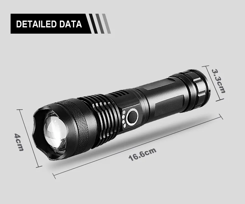 Efyrion - Rechargeable LED Flashlight for Outdoor Adventures