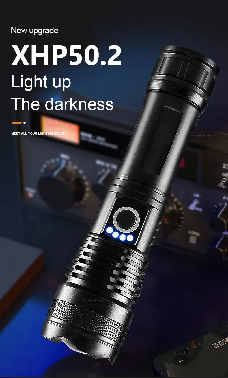 Efyrion - Rechargeable LED Flashlight for Outdoor Adventures