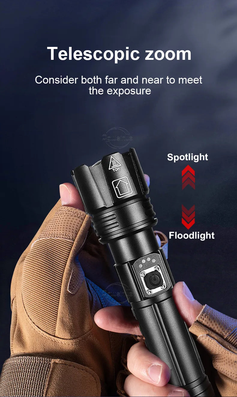 Efyrion - Rechargeable LED Flashlight for Outdoor Adventures