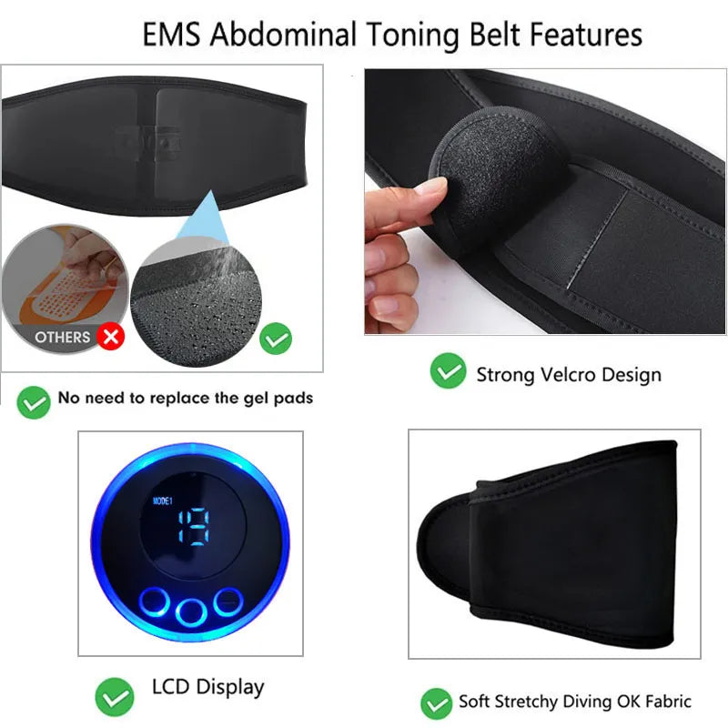 AbsFlex - Innovative EMS Ab Trainer for a Stronger Core