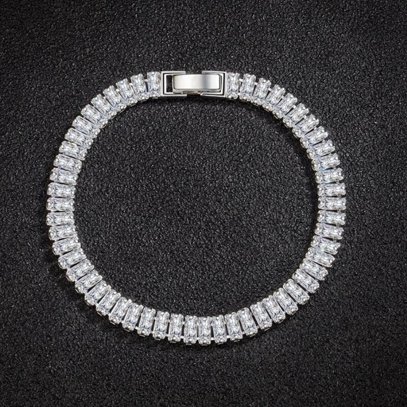 Ebrisa - Crystal Bracelet in 925 Sterling Silver