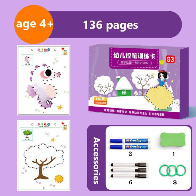TraceMaster - Educational Tracing Workbook for Kids