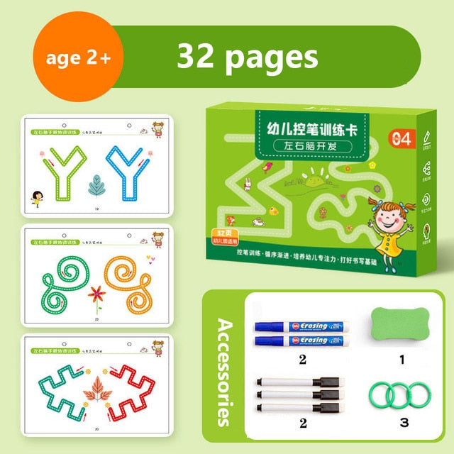 TraceMaster - Educational Tracing Workbook for Kids