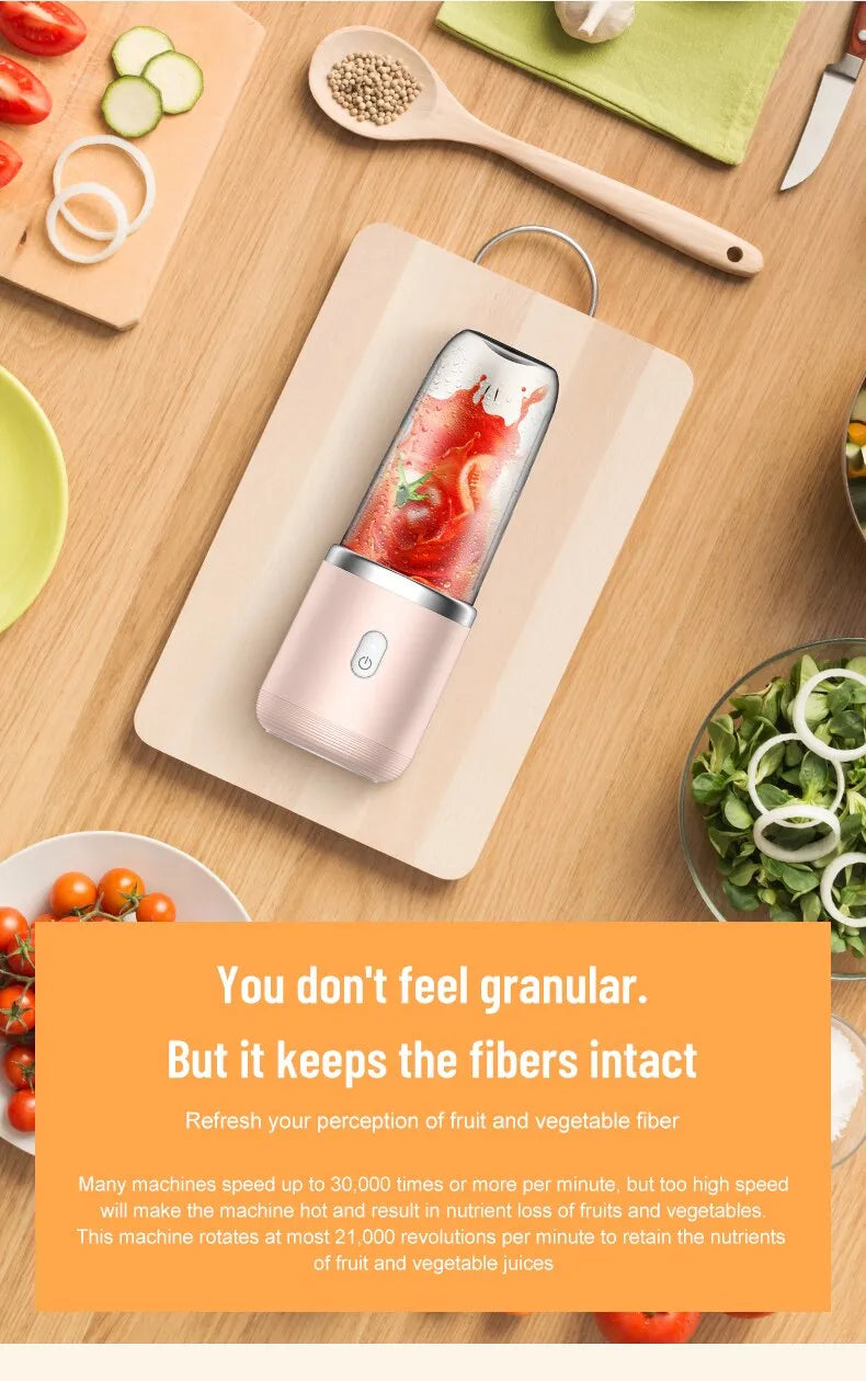 BlendMaster Portable - Wireless Personal Blender for Smoothies and Juice