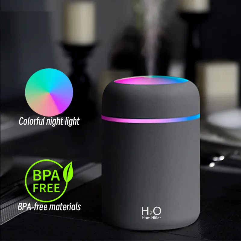 AirMist Mini - Compact USB Humidifier for Home and Office