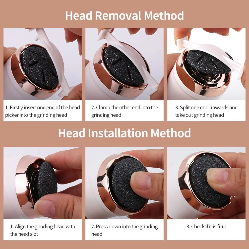 CallusCare - Rechargeable Callus Remover for Smooth Feet
