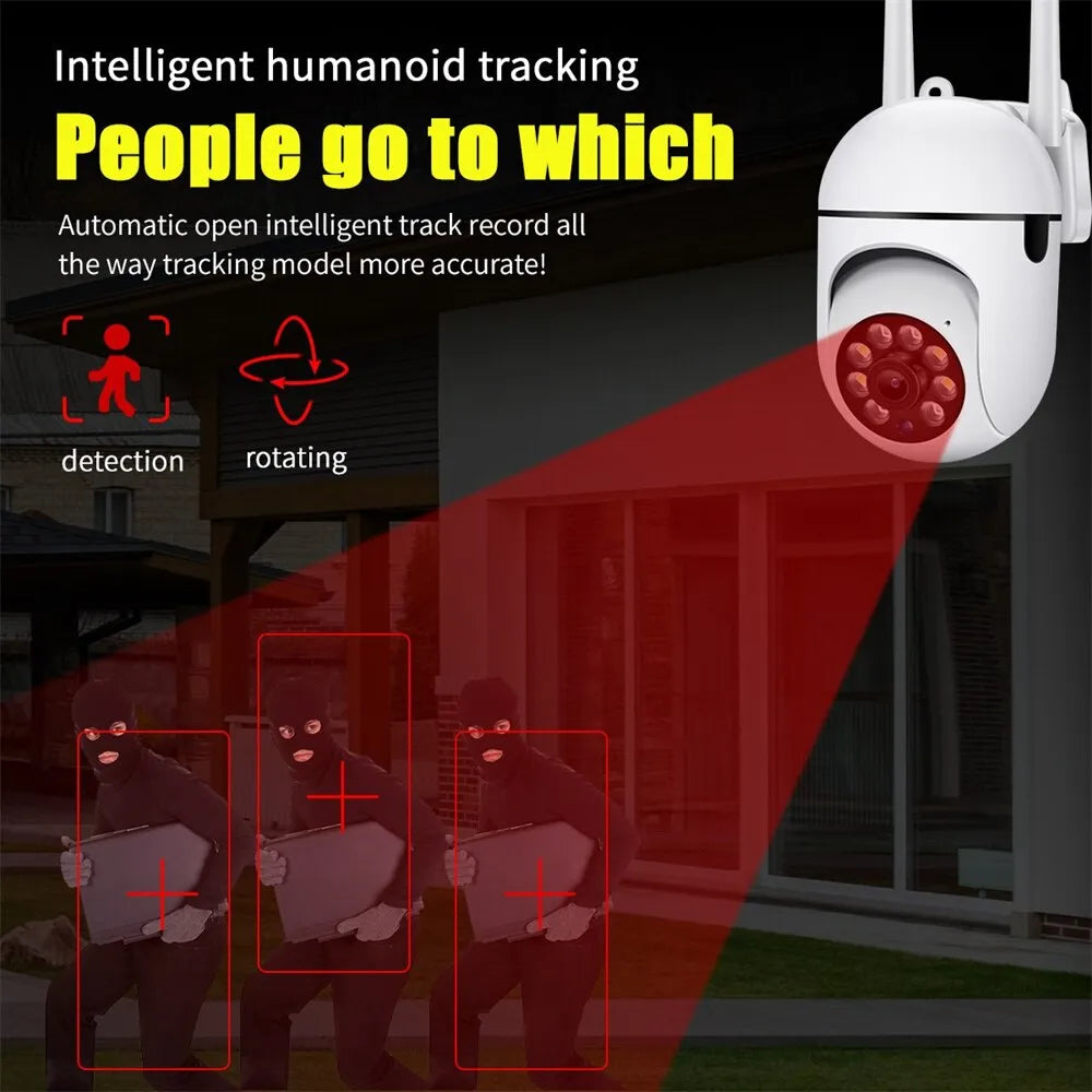 CamGuard - Smart WiFi Security Camera with Mobile App Control
