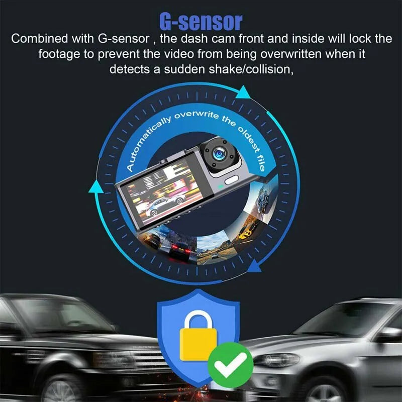VisionPro - Dashcam with Night Vision and IR Technology
